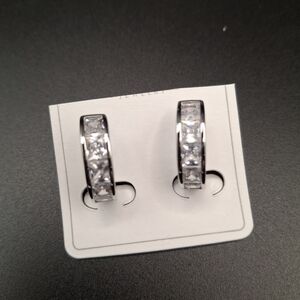 Elegant Silver Hoop Earrings